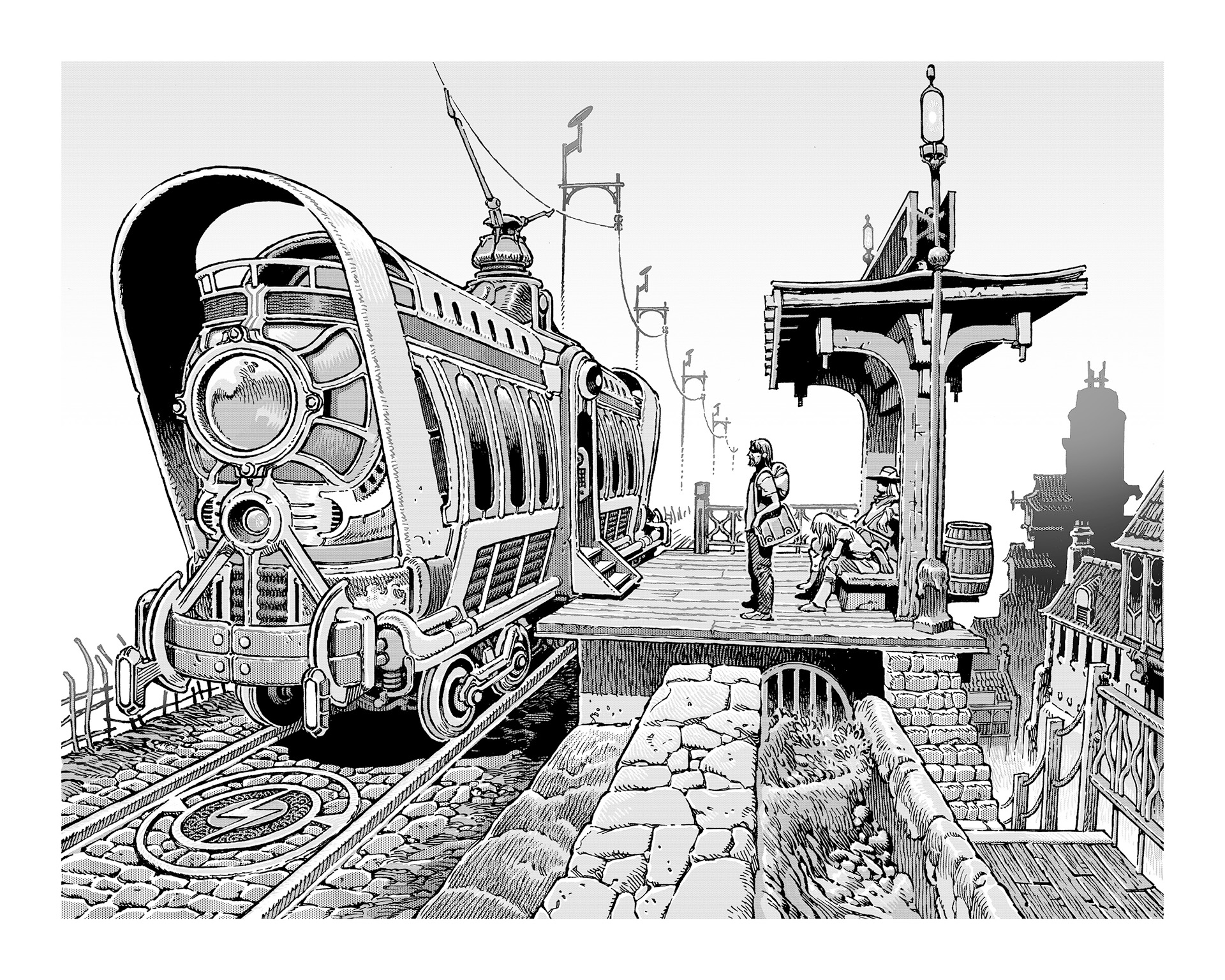 Other-Worlds-art-02 (1) La edición de la nueva obra de Stephen King, Otros mundos, cuenta con ilustraciones de Gabriel Rodríguez.
