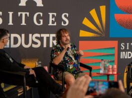 Peter Jackson vuelve a encender Sitges: El artesano que convirtió el gore en leyenda Peter Jackson, en Sitges 2026. Foto de Nicolás Fumero