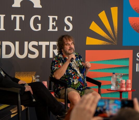 Peter Jackson vuelve a encender Sitges: El artesano que convirtió el gore en leyenda Peter Jackson, en Sitges 2026. Foto de Nicolás Fumero
