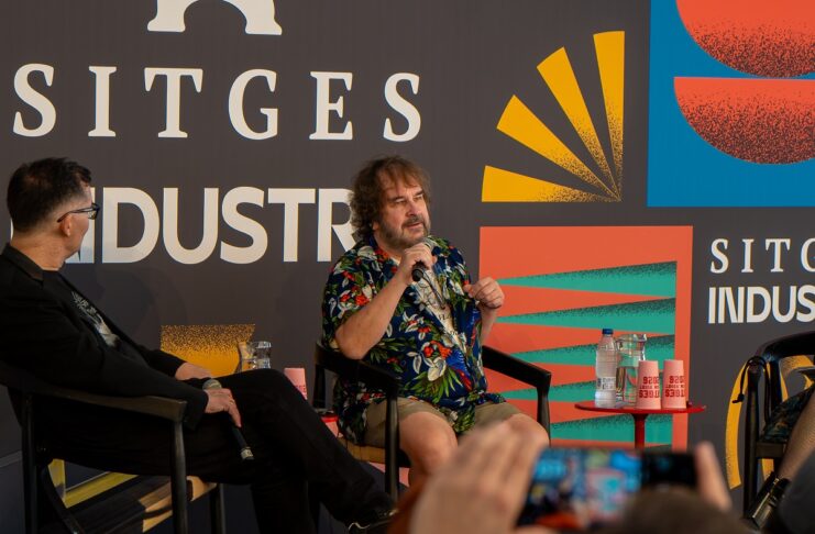 Peter Jackson vuelve a encender Sitges: El artesano que convirtió el gore en leyenda Peter Jackson, en Sitges 2026. Foto de Nicolás Fumero