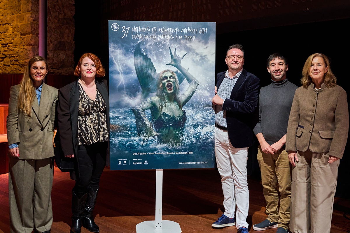 Presentación Festi 2026 Presentación Semana de Cine Fantástico y de Terror de San Sebastián 2026. Foto: Floro Azqueta.