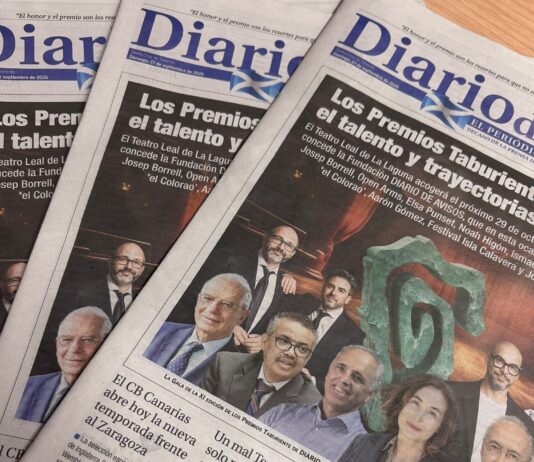 El FESTIVAL ISLA CALAVERA, distinguido con el Premio Taburiente de la Fundación Diario de Avisos Premio Taburiente de la Fundación Diario de Avisos para el Festival Isla Calavera 2026.