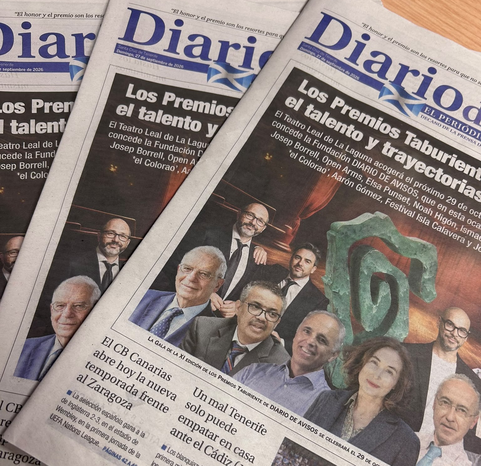 premiostaburiente Premio Taburiente de la Fundación Diario de Avisos para el Festival Isla Calavera 2026.