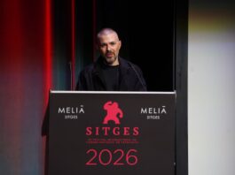 Robert Eggers recoge el Premio Màquina del Temps en SITGES 2026 Robert Eggers en Sitges 2026