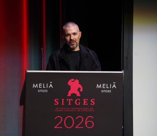 Robert Eggers recoge el Premio Màquina del Temps en SITGES 2026 Robert Eggers en Sitges 2026